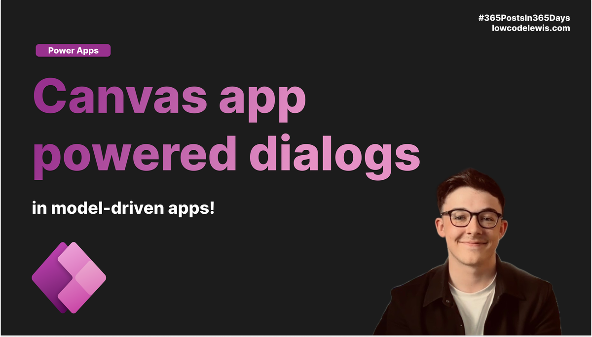 Build custom modeldriven app functionality with canvas app pop ups